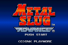 Metal Slug Advance